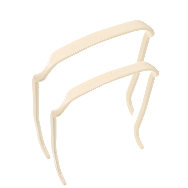 AWAYTR 2Pcs Invisible Thick Curly Hair Hoop Sunglasses Hair Headband